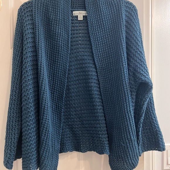 Women's Blue Sweater - Picture 1 of 6